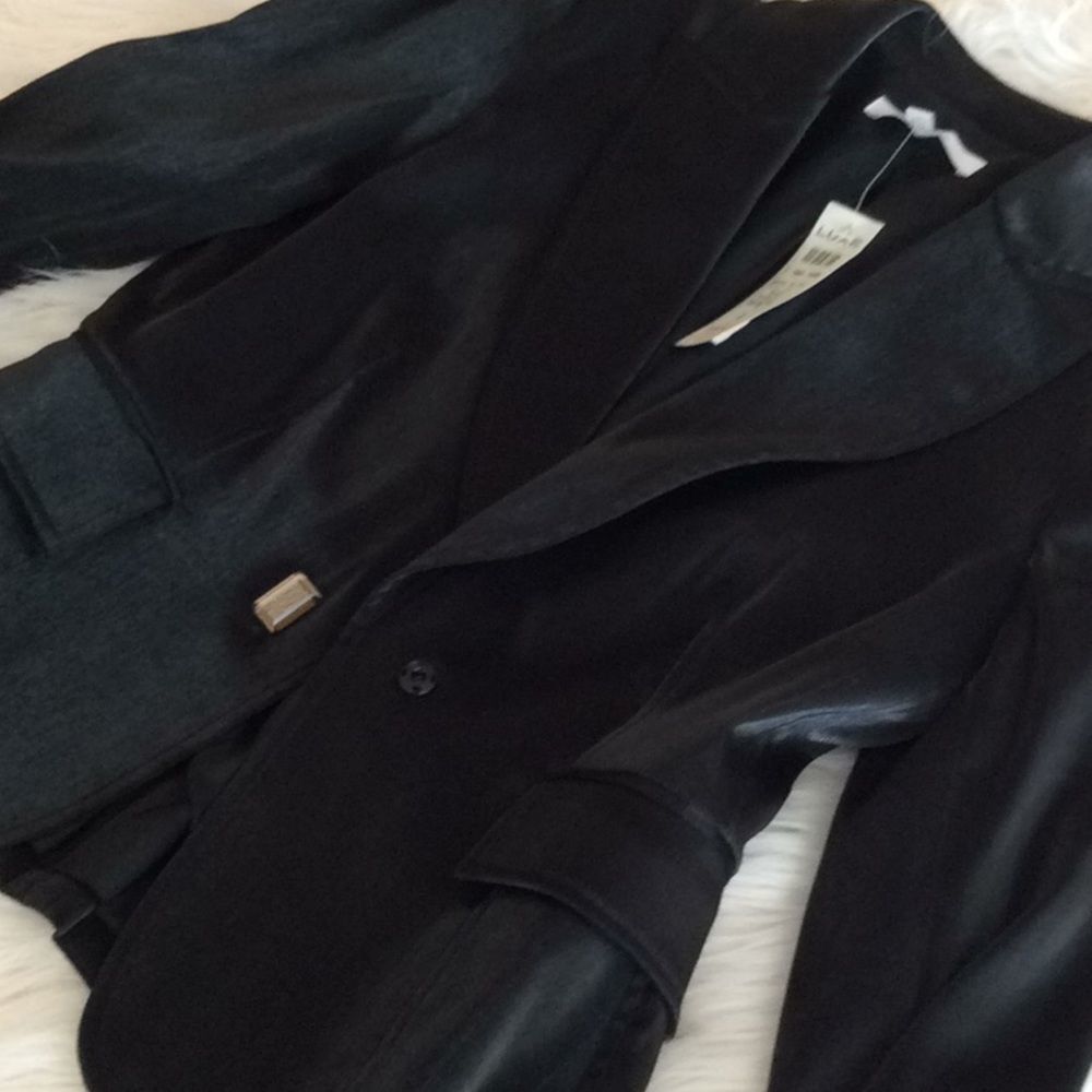 💞CACHE LUXE💞satin elegant evening suit jacket - Picture 10 of 16